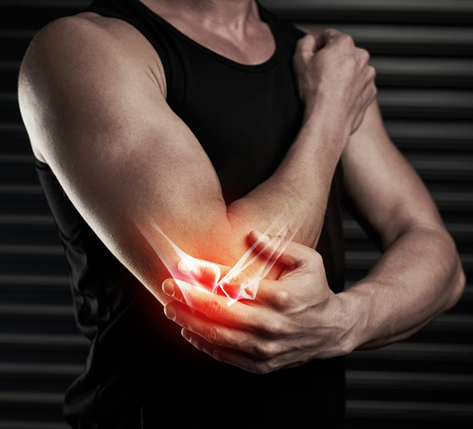 Male-experiencing-elbow-pain